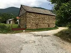 Old houses in the village