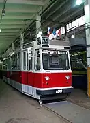 LM-68 in the 1st depot tramparka Leonov. Saint Petersburg