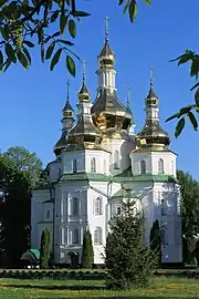 Trinity Church of the Gustynia Monastery in Chernihiv Region. 1674