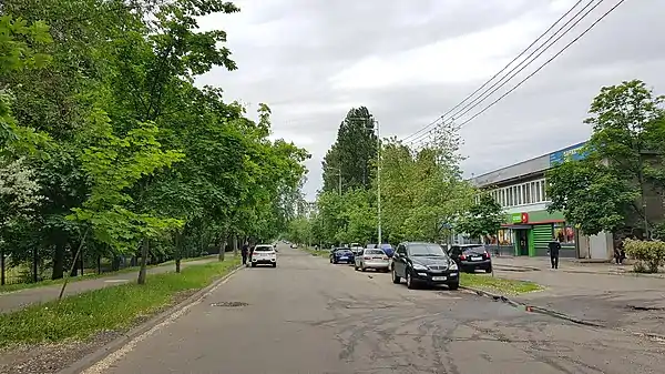 Fora store on Mykola Mateyuk Street in Kyiv in May 2022