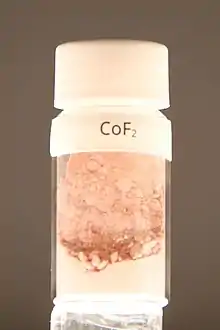Anhydrous cobalt(II) fluoride