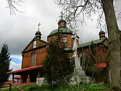 The wooden Church of the Introduction to the Temple of the Holy Mother of God in Murovane
