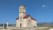 The village church of the Saint Apostles Peter and Paul