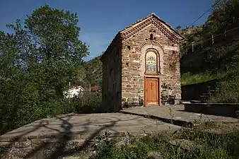 The church from a north-west view