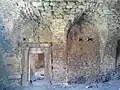 Interior of the ruins of the Czartoryski Castle