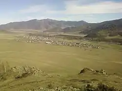 View of Shiba settlement