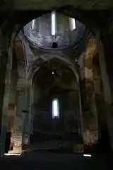 Interior of the church