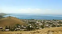 A view of Shoghakat and Lake Sevan