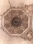 Small muqarnas cupola inside the mihrab of the Mosque of Tinmal