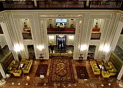 Inside the Niavaran Mansion.