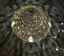Muqarnas dome in the Mausoleum of Zumurrud Khatun (before 1202, Abbasid)