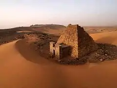 Pyramids of Meroë, near Shendi