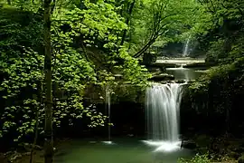 Haft Abshar waterfall at Babol