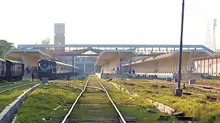 Front part of Rajshahi Railway Station