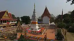 Phra That Ku Chan, an ancient pagoda in Ku Chan Sub-District, Kham Khuean Kaeo District