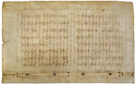 Asomtavruli of the 6th and 7th centuries