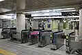 Tokyo Metro Chiyoda Line ticket gates