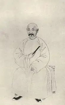 Jiang Shi in Portraits of Qing dynasty scholars