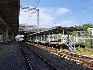 近鉄京都線 高の原駅 Takanohara sta. 2013.8.28 - panoramio (1)