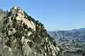 Cliff in Yin Mountain, part of Yinshan Talin Site, 2011