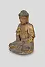 Seated Lacquered Buddha. 15th century, Joseon period.