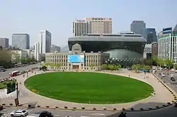View of Seoul Plaza