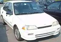 1992–1994 Geo Metro sedan