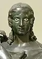 'Danzatrice' bronze statue from Villa dei Papyri