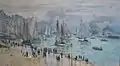 Le Havre, Bâteaux de Peche Sortant du Port 1874