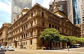 Department of Lands building, in Bridge Street, Sydney, constructed between 1876 and 1892.