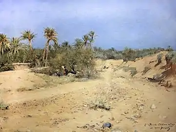 Oued Chetma (Algeria) in summer, 189