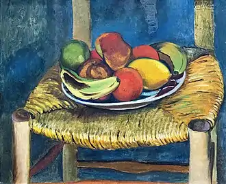 Nature morte au tabouret, by André Utter, Musée Toulouse-Lautrec Albi