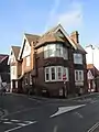 Building on the corner of Church Street and Mount Street