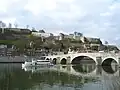 The Jambes Bridge over the Meuse, in front of the citadel