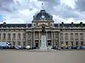 Joseph Joffre in front of École Militaire