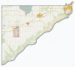 Municipal District of Peace No. 135 is located in M.D. of Peace