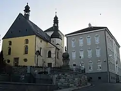 Church of Saint Andrew and town hall