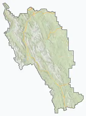 Location the Bluerock Wildland Provincial Park in Alberta