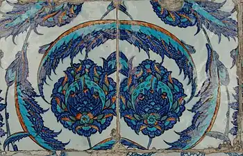 Rüstem Pasha mosque Iznik tiles