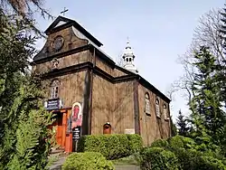 The Church of St. Nicholas in Ciemniewko.