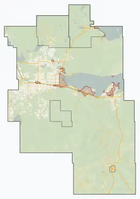 Big Lakes County is located in Big Lakes County