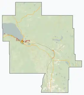 Municipal District of Lesser Slave River No. 124 is located in M.D. of Lesser Slave River