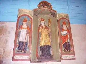 The Saint Caradec triptych