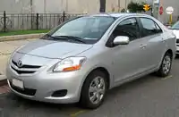 Toyota Yaris (NCP93L; pre-facelift, US)