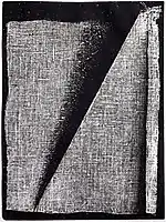 Rag Spatial Diagonal, collography, 1962