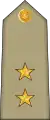LieutenantArabic: ملازم أول, romanized: Mulazim awwal(Algerian Land Forces)