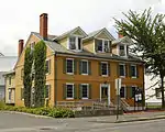 84 Elm Street, Northampton, MA.  Built c. 1750.  Georgian style.