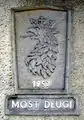 Coat of arms near the Long Bridge, Szczecin.