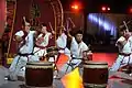 Taiko playing