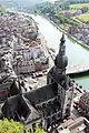 Dinant towards the south, seen from the citadel